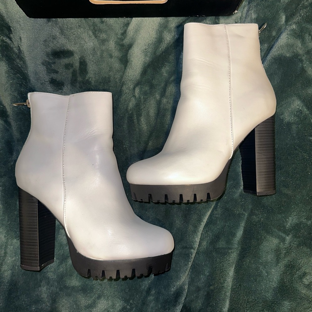White Booties